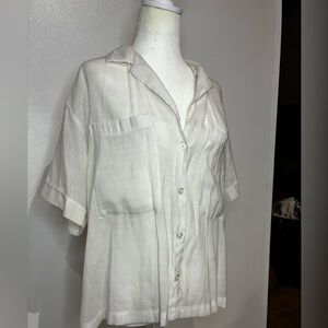 EUC Banana Republic Lightweight Button Up